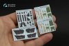 Quinta Studio QD48118 Mirage 2000-5B 3D-Printed & coloured Interior on decal paper (Kinetic) 1/48